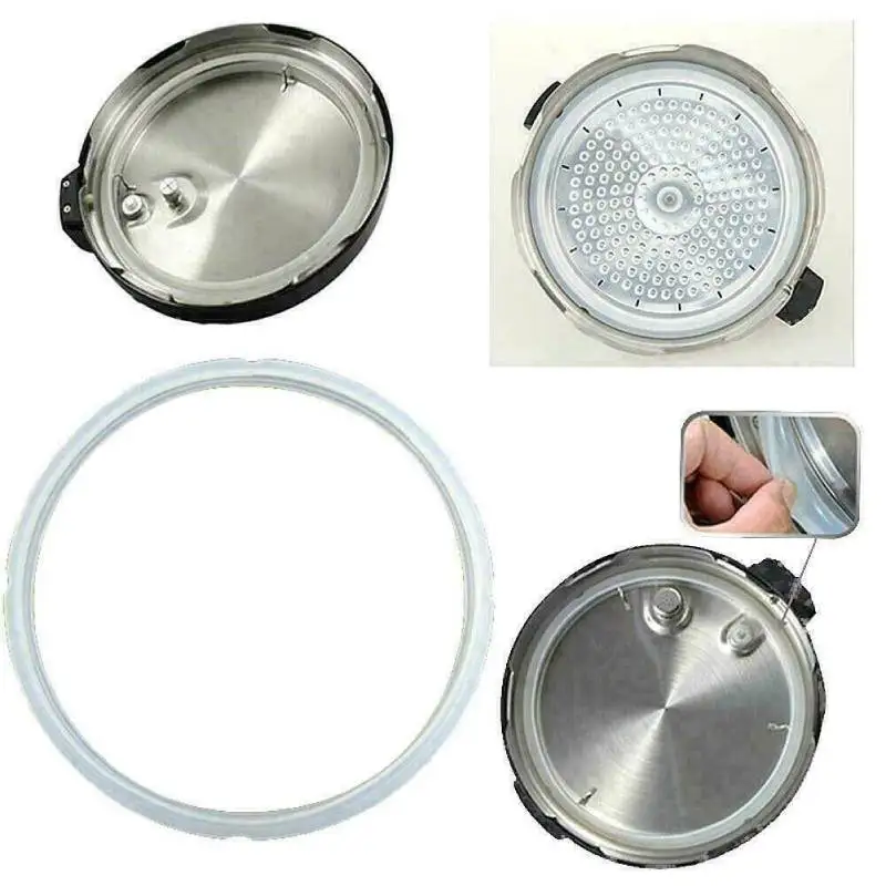 Instant Pot Pressure Cooker - 18-32cm Şeffaf Silikon Düdüklü Tencere Sızdırmazlık