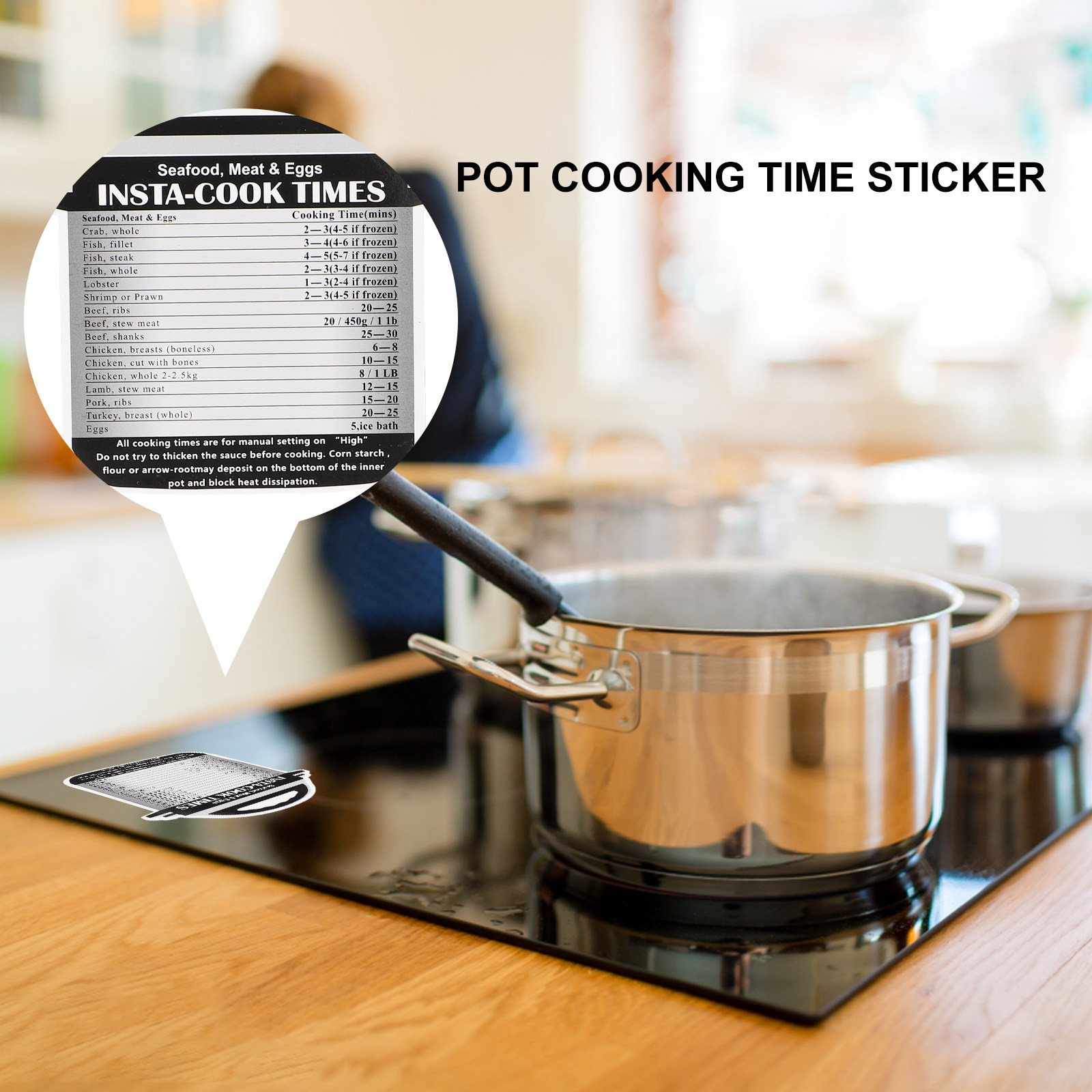 4 Adet Pişirme Süresi Tablosu  - Instant Pot Pressure Cooker incelemesi ve fiyatı